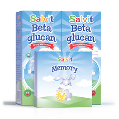 Salvit Beta Glukan, tekočina - paket (2 x 150 ml)