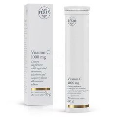 M.E.V. Feller Vitamin C 1.000 mg, šumeče tablete (20 tablet)
