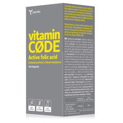 Yasenka Vitamin Code Folna kislina, kapsule (100 kapsul)