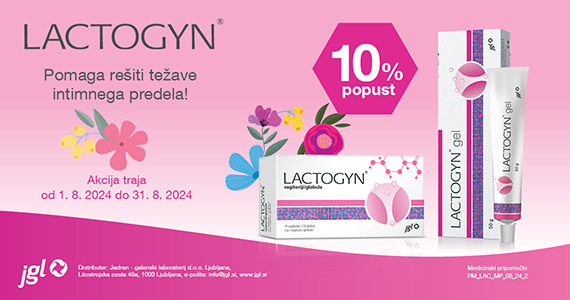 Vsi izdelki Lactogyn so vam na voljo 10% ugodneje.