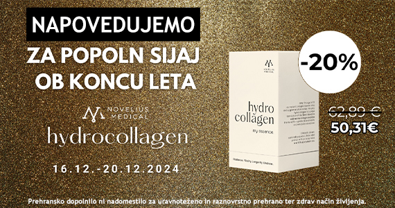 Novelius Medical Hydrocollagen vam je na voljo 20% ugodneje