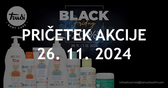 Trudi Black Friday na Lekarnar.com: Trudi izdelki so vam na voljo 20% ugodneje.