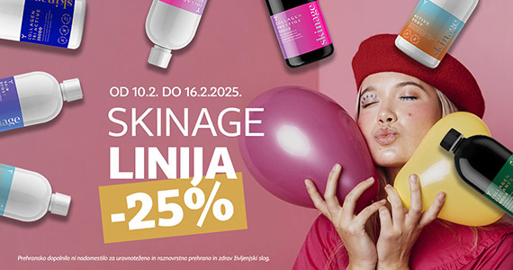 Yasenka Skinage izdelki so vam na voljo 20% ugodneje.