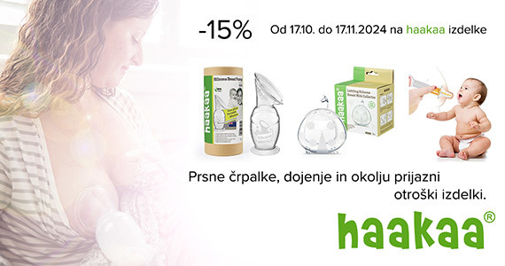 Vsi izdelki haakaa so vam na voljo 15% ugodneje.