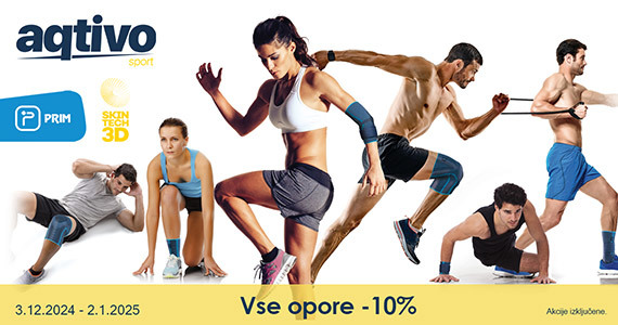 Vse opore Prim Aqtivo Sport so vam na voljo 10% ugodneje