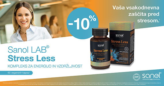 Sanol LAB Stress Less vam je na voljo 10% ugodneje