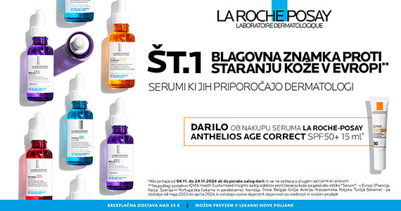 Ob nakupu kateregakoli seruma La Roche-Posay prejmete darilo: La Roche-Posay Anthelios Age Correct kremo - ZF50+ (15 ml). - Slika 1