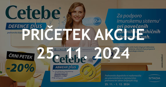 Cetebe Black Friday na Lekarnar.com - Cetebe kapsule so vam na voljo 20% ugodneje