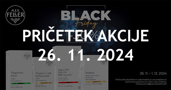 M.E.V. Feller Black Black Friday na Lekarnar.com: M.E.V. Feller in Master of Pharmacy izdelki so vam na voljo 30% ugodneje. - Slika 1