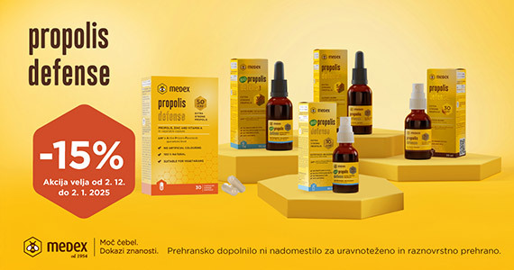 Izdelki Medex Propolis Defense so vam na voljo 15% ugodneje. - Slika 1