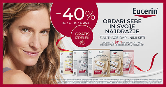 Praznični seti izdelkov Eucerin so vam na voljo 40% ugodneje. - Slika 1