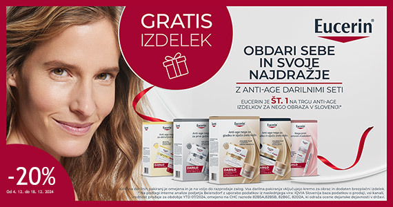 Praznični seti izdelkov Eucerin so vam na voljo 20% ugodneje. - Slika 1