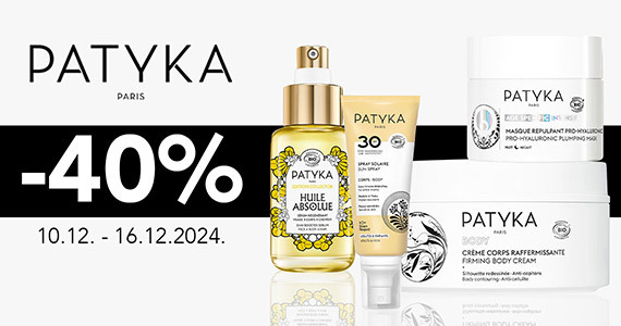 Vsi izdelki Patyka so vam na voljo 40% ugodneje. - Slika 1