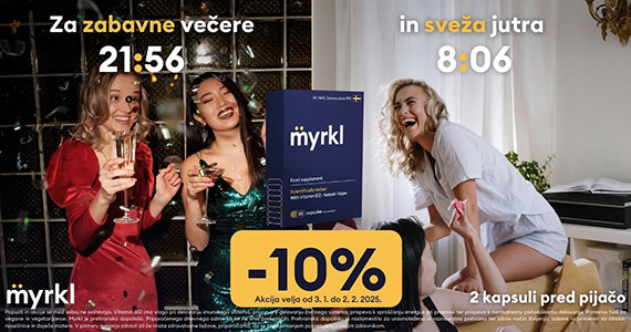 Myrkl vam je na voljo 10% ugodneje.