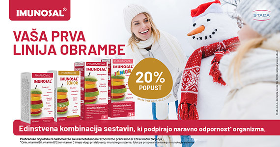 Prehranska Imunosal so vam na voljo 20% ugodneje. - Slika 1