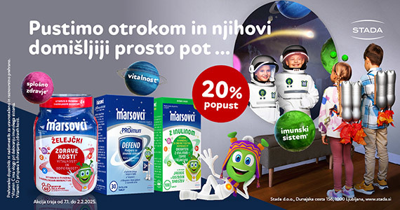 Marsovci - prehranska dopolnila za otroke so vam na voljo 20% ugodneje. - Slika 1