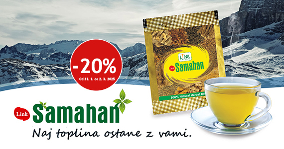 Samahan vam je na voljo 20% ugodneje. - Slika 1