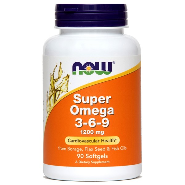 Super omega 3-6-9 NOW, kapsule