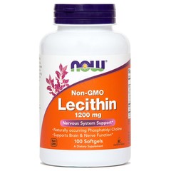 Lecitin 1200 NOW kapsule