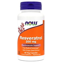 Resveratrol 200 mg NOW kapsule