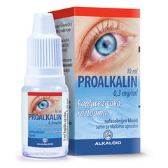 Proalkalin 0,3 mg/ml, kapljice za oko