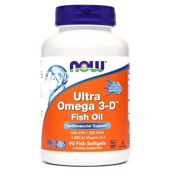 Ultra Omega 3-D NOW, kapsule 