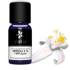 Eterično olje Nerolija v 5% jojobi Eteris (10 ml)