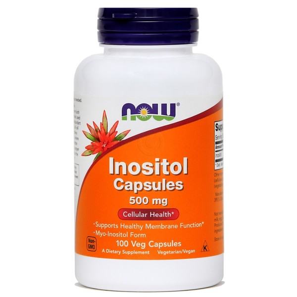  Inozitol 500 mg NOW; kapsule (100 kapsul) 