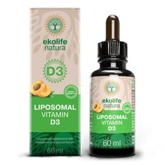 Ekolife Natura, liposomski Vitamin D3 brez alkohola (60 ml)