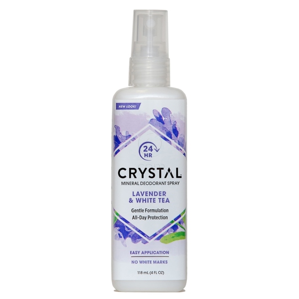 Crystal essence razpršilo, sivka z belim čajem (118 ml)