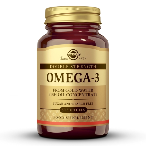 Solgar Omega-3 Double Strenght, kapsule (30 kapsul)