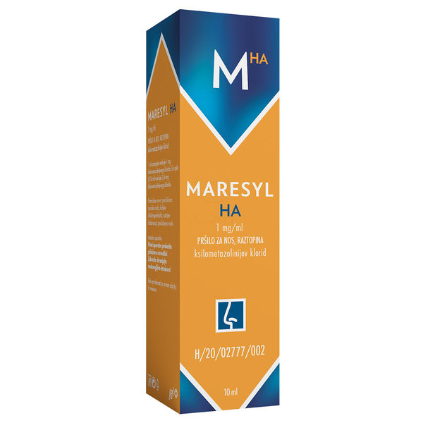 Maresyl HA 1 mg/ml, pršilo za nos (10 ml)