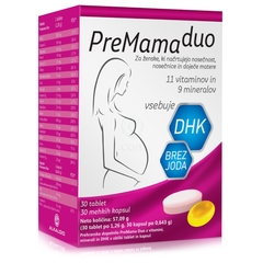 Premama Duo, tablete in kapsule