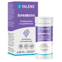 Valens SuperBiotik, kapsule (30 kapsul)