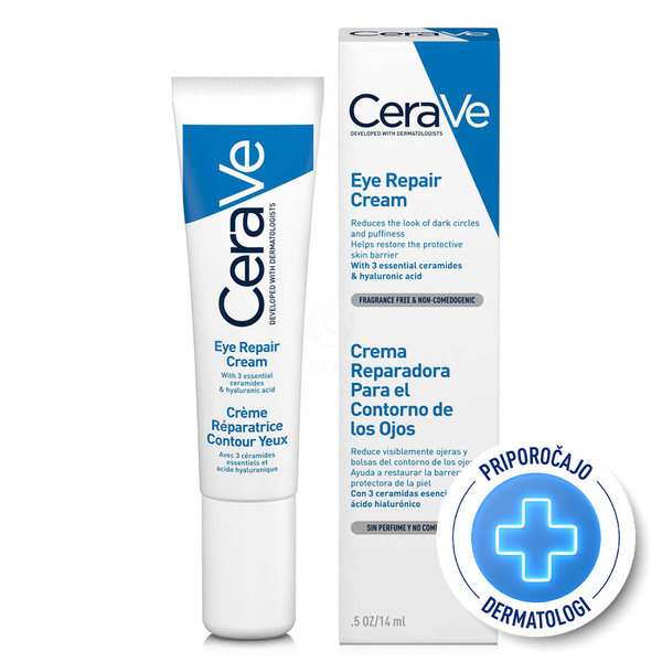 CeraVe, obnovitvena krema za področje okoli oči (14 ml)