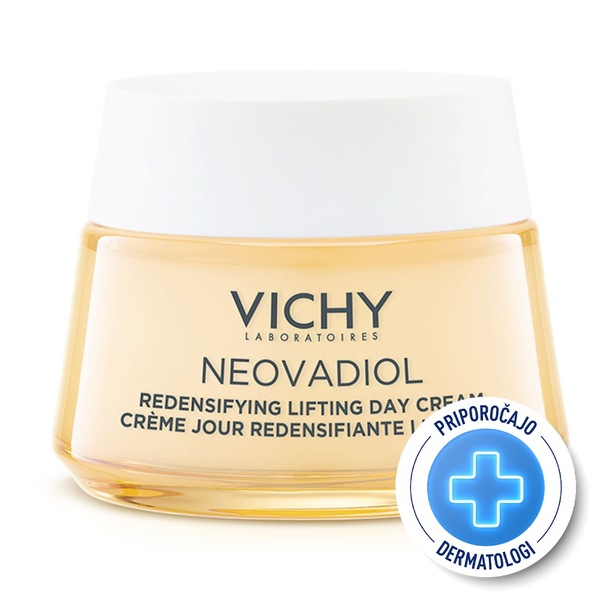 Vichy Neovadiol, dnevna nega za gostoto in polnost kože v menopavzi - za normalno in mešano kožo (50 ml) 