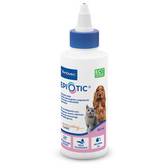 Epiotic Virbac, čistilo za čiščenje ušes za pse in mačke (125 ml)