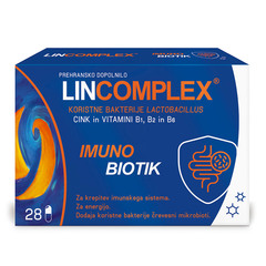 Lincomplex Imuno Biotik Lek, kapsule (28 kapsul)