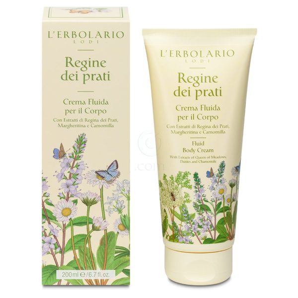 L'Erbolario Regine dei Prati, krema za telo (200 ml)