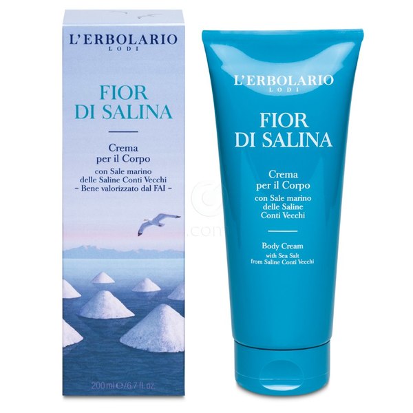  L'erbolario Fior di Salina, krema za telo (200 ml) 