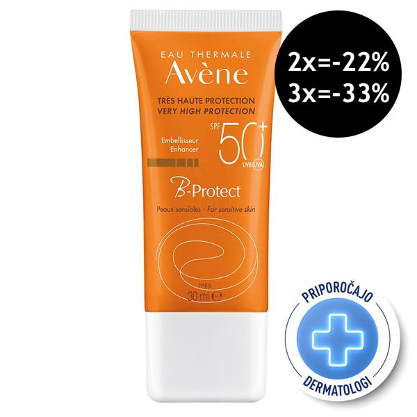  Avene Sun, zelo visoka zaščita B-protect krema - ZF50+ (30 ml)