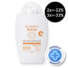 Avene Sun, mineralni fluid - ZF50+ (40 ml)