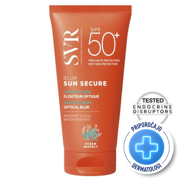 Sun Secure Blur, krema brez vonja- ZF 50+ (50 ml)