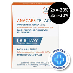 Ducray Anacaps Tri-Activ vitamini (30 kapsul)