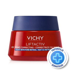 Vichy Liftactiv B3 Anti-Dark Spots, nočna krema proti hiperpigmentacijskim madežem s čistim retinolom (50 ml)