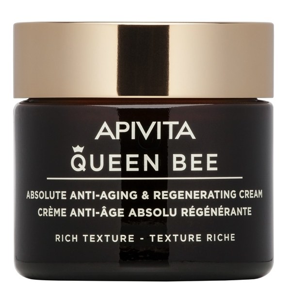 Apivita Queen Bee, bogata krema za obraz z grškim matičnim mlečkom (50 ml)