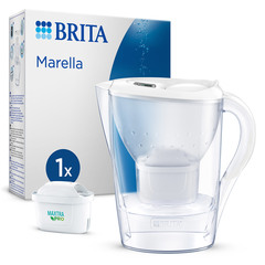 Brita Marella Cool, vrč za filtriranje vode - bele barve (2,4 l)
