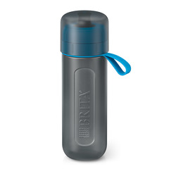 Brita Fill&Go Active, plastenka za filtriranje vode - modra (0,6 l)