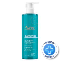 Eau Thermale Avene Cleanance, gel za čiščenje (400 ml)