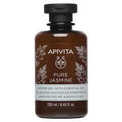 Apivita Pure Jasmine, gel za tuširanje z eteričnimi olji (250 ml)